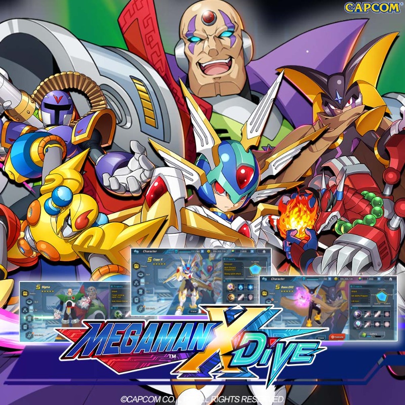 RX_DiVE_Asia's tweet photo. You Can Manipulate All Characters in Mega Man X Series and even the BOSS!