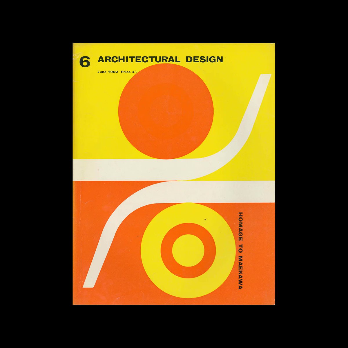 Architectural Design, June 1962. Cover design by Theo Crosby #theocrosby
designreviewed.com/artefacts/arch…