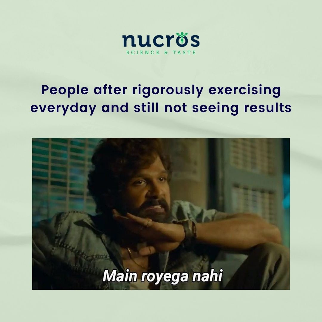 nucros_science's tweet image. Exercise is not the only solution to lose weight, one should also have a healthy meal for at least four times a day. 
.
.
#exerciselife #exercisechallenge #pushpadialogues #pushpamemes #pushparajmemes #trending #pushpamovie😂#shrivalli #memeworld #nucros #nucroscienceandtaste