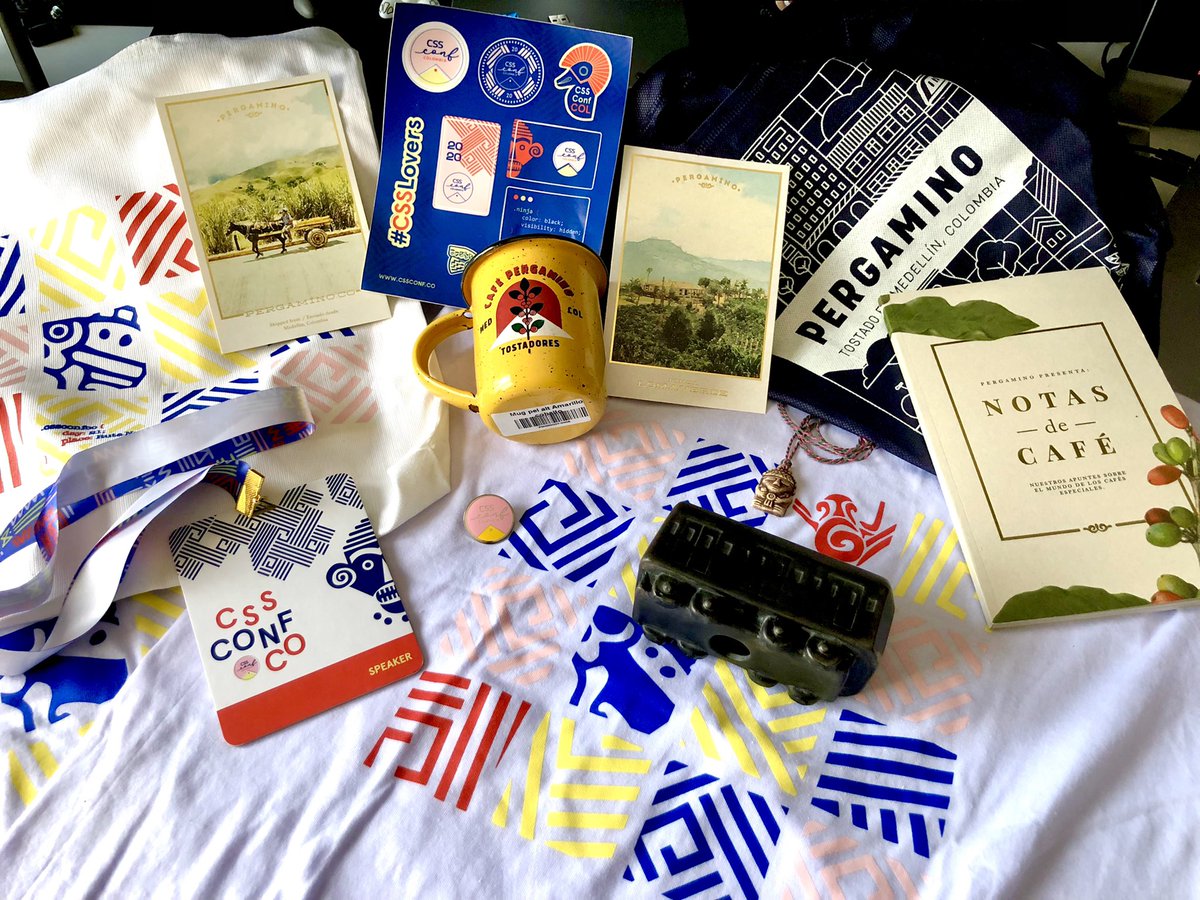 Joan León 🏞️⚡️ (@nucliweb) on Twitter photo I have my <a href="/cssconfco/">CSS Conf Colombia 🇨🇴</a> swag 🥰
Thanks a lot to the awesome CSS Conf Colombia Team 💜
#CSS #CSSLovers #Colombia I have my <a href="/cssconfco/">CSS Conf Colombia 🇨🇴</a> swag 🥰
Thanks a lot to the awesome CSS Conf Colombia Team 💜
#CSS #CSSLovers #Colombia