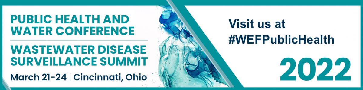 Modern_Water's tweet photo. This March, the Modern Water team will sponsor, exhibit and present at the Public Health and Water Conference &amp; Wastewater Disease Surveillance Summit 2022 in Cincinnati, Ohio. Follow the link to register to attend.

#WEF #USCDC #OWEA 

https://t.co/ZoCeLijUeh https://t.co/D6eIZhm24Y
