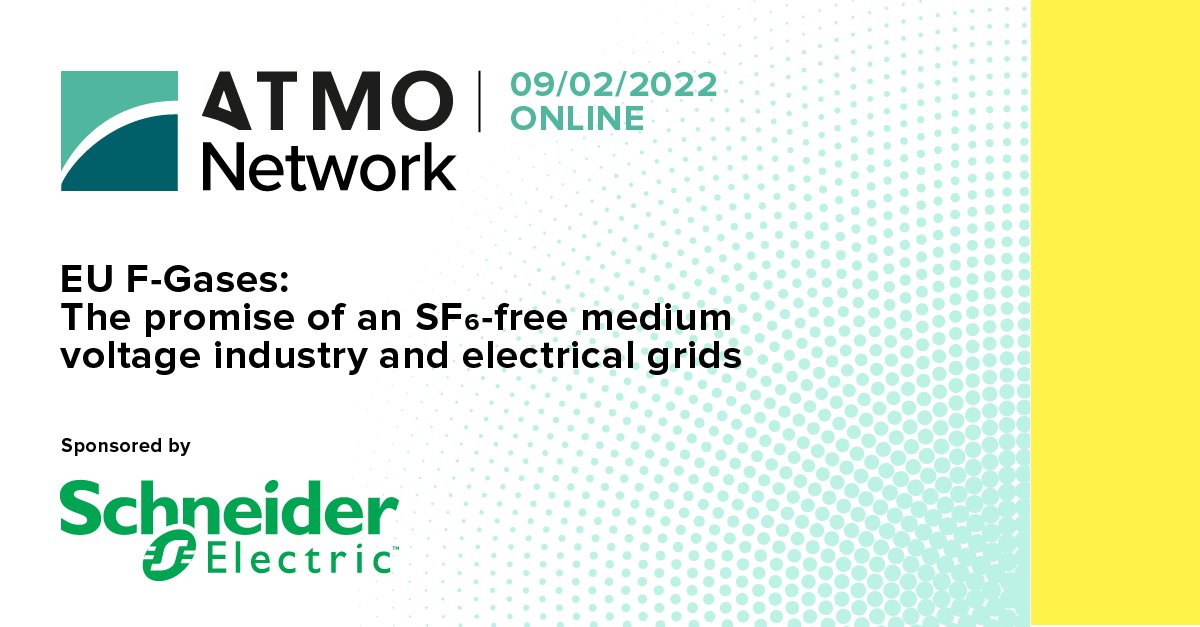 ATMOEvents's tweet photo. At our #ATMO_Network on 9 February we discussed #SF6free alternatives for #mediumvoltage switchgear. Stakeholders expect an ambitious revision of the EU F-Gas Regulation. Thanks to our speakers @BasEickhout @BertrandDep Wolfram Heckmann, Marie-Charlotte Guetlein and attendees. https://t.co/0mG2VxA0a4