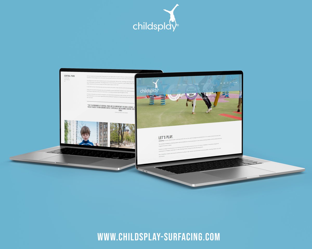 Come and say hello!
We've got a new website with a new look. 
Take a look around at childsplay-surfacing.com.  #newwebsite #websitedesign #websitelaunch #design #safersurfacing
