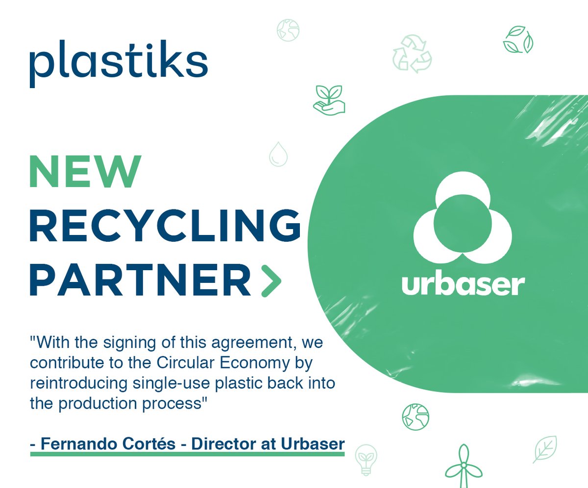 Plastiks_io's tweet photo. We are thrilled to announce our Recycling Partnership with @urbaser_
These partnerships represents additional stream of revenue for recyclers and way to track the amount of plastic being recovered &amp; recycled, meanwhile NFTS collectors enjoy the art they love in a sustainable way. https://t.co/OUxOBObZ1r