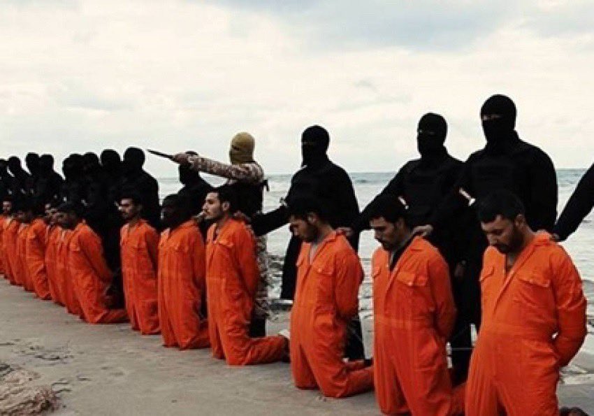 Христианский терроризм. Казни исламских террористов.