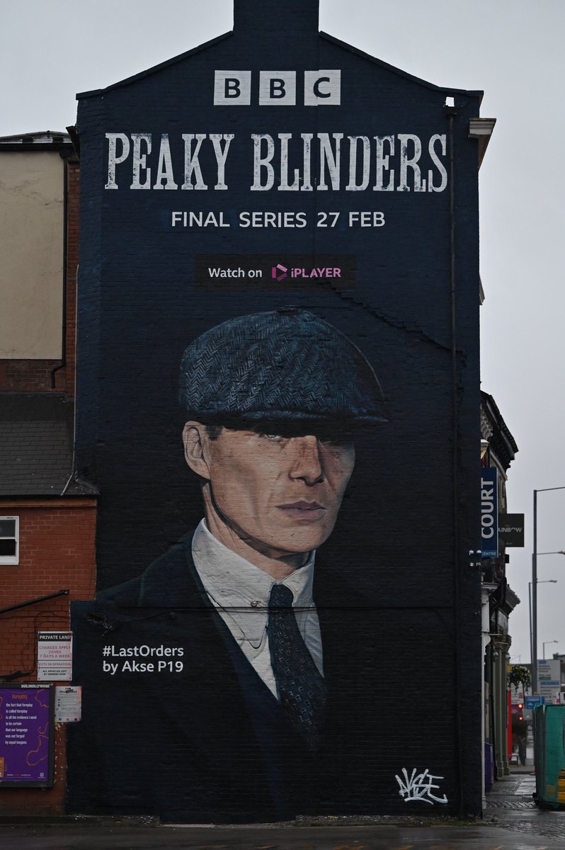 BBCMidlandsPR's tweet image. Digbeth gets all the good goss 👀

#PeakyBlinders 27.02.22