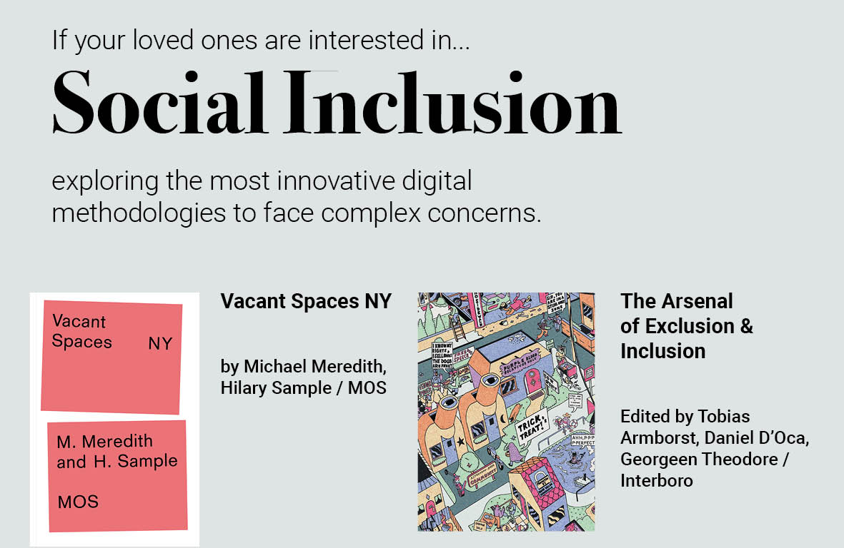 actar_publisher's tweet photo. #ConfortBook
#Social #Inclusion: #strategies to ensure #housing #affordability and inclusive #communal spaces
VACANT SPACES by #MOSArchitects.
THE ARSENAL OF EXCLUSION & INCLUSION @Hello_Interboro
Get 10% OFF all February long using code COMFORTBOOK at https://t.co/XigIxKTu02 https://t.co/Q3KgHzkfuR