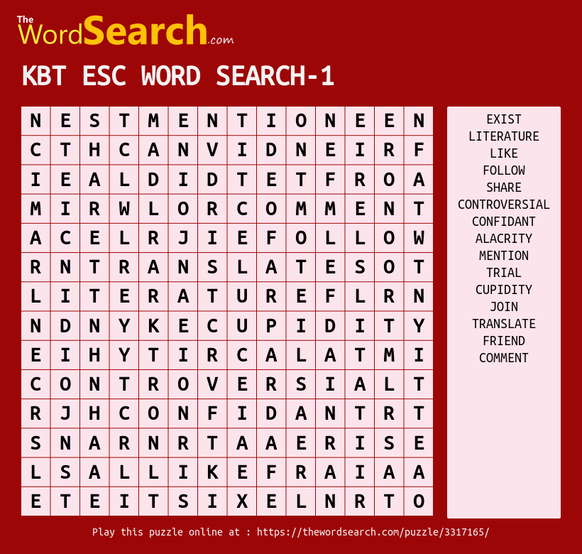 Gizli kelimeleri bulabilecek misiniz? thewordsearch.com/puzzle/3317165… Cevaplarınızı Discord sunucumuzda Language kategorisindeki 🧩puzzles kanalında paylaşabilirsiniz. Bu Cuma günü Speaking etkinliğimize de bekleriz.🥰😄
#english #speaking #puzzle #kablosuzbeyin #wordsearch