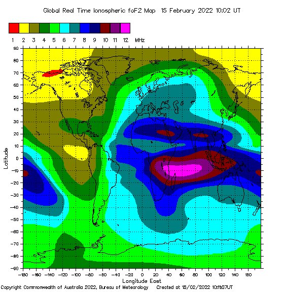 Global Optimum NVIS Frequency Map Based Upon Hourly Ionosphere Soundings via https://t.co/6WcAAthKdo #hamradio https://t.co/dQIWFjq5OJ