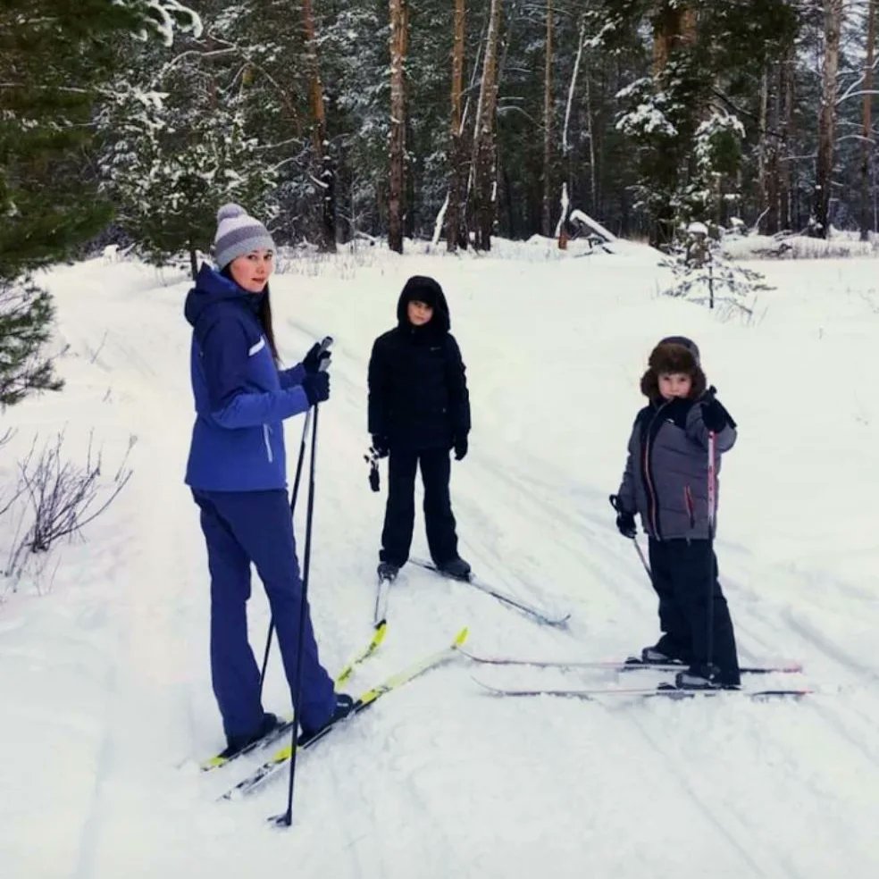 Городская социально-значимая акция "Вставай на лыжи" активно проходит в Школе 9