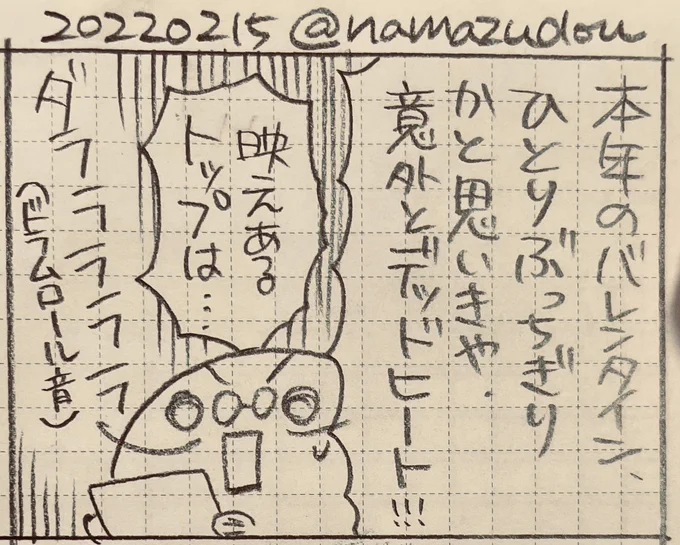 バレンタイン2022結果発表!お付き合いありがとうございました。ただいま仕事中の為、いったんラクガキのままで失礼しますが、後日、一日一絵としてちょっとずつアップしていきます。メッセージがおもしろかったチョコについてもリアクション絵をお返しいたしますね(笑)。 