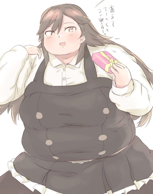 自分用に描いたでっかい荒しおチャン出しちゃう 