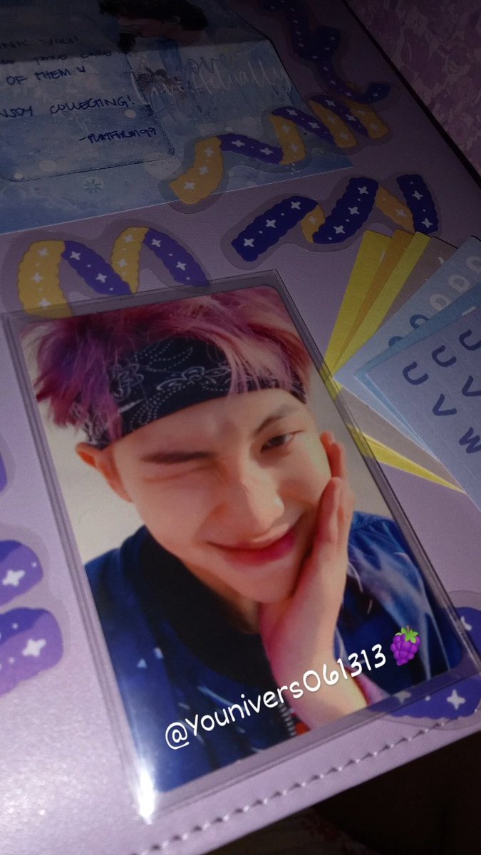 Younivers061313's tweet photo. 💜 (#Youniversemails) 💜
From:@platform97_ 
Thank you so much for letting me adopt grape joonie 🍇
He came home safe and sound.
I really appreciate the freebies, Thank you and Have a great day
:)
#PLATFORM97FEEDBACK 👾 https://t.co/P3FdXsmy7t