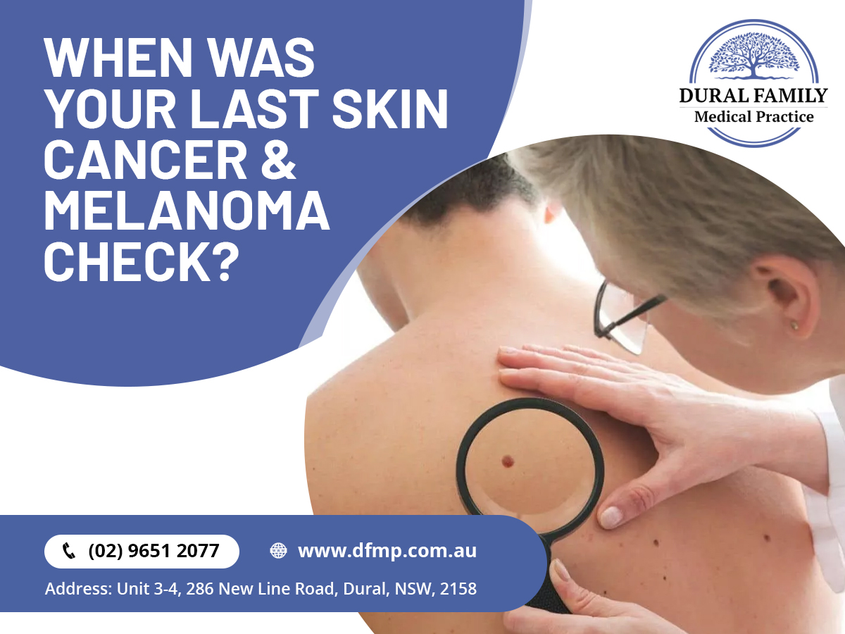 DuralFamily's tweet photo. Dear patients,

At #DuralFamilyMedicalPractice, some of our doctors have undertaken additional sub-specialisation training in #SkinCancer medicine and perform regular skin checks and #SkinCanceremovals.

If you have skin-relevant concerns your GP can perform a skin check. https://t.co/N8wz5rts0I
