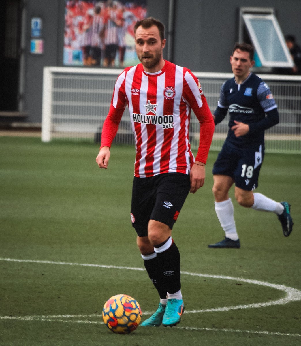 ActuFoot_'s tweet image. Christian Eriksen de retour sur les terrains. ❤️🇩🇰