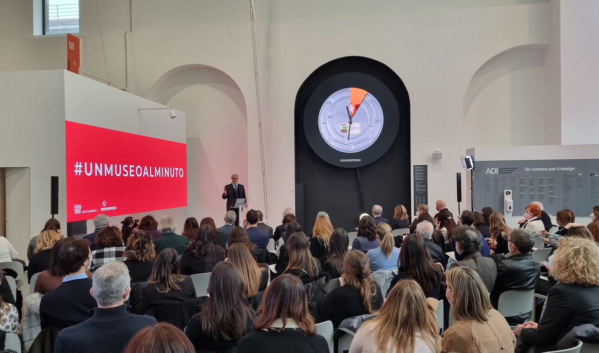 Assolombarda (@assolombarda) on Twitter photo Il Presidente di <a href="/Museimpresa/">Museimpresa</a> <a href="/antoniocalabro/">Antonio Calabrò</a> apre l'inaugurazione dell'installazione permanente #unmuseoalminuto promossa da #Assolombarda e #Museimpresa presso <a href="/MuseumAdi/">ADI Design Museum</a> Il Presidente di <a href="/Museimpresa/">Museimpresa</a> <a href="/antoniocalabro/">Antonio Calabrò</a> apre l'inaugurazione dell'installazione permanente #unmuseoalminuto promossa da #Assolombarda e #Museimpresa presso <a href="/MuseumAdi/">ADI Design Museum</a>