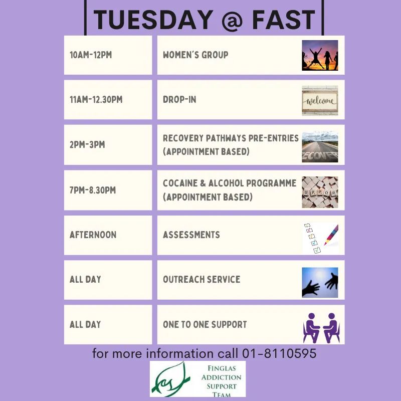 Accessible services @FastFinglas providing opportunities for Recovery Pathways! #Finglasdoesrecovery #wedorecover #finglasisbetterwithrecovery
#socialinclusion
#womeninrecovery
#outreach