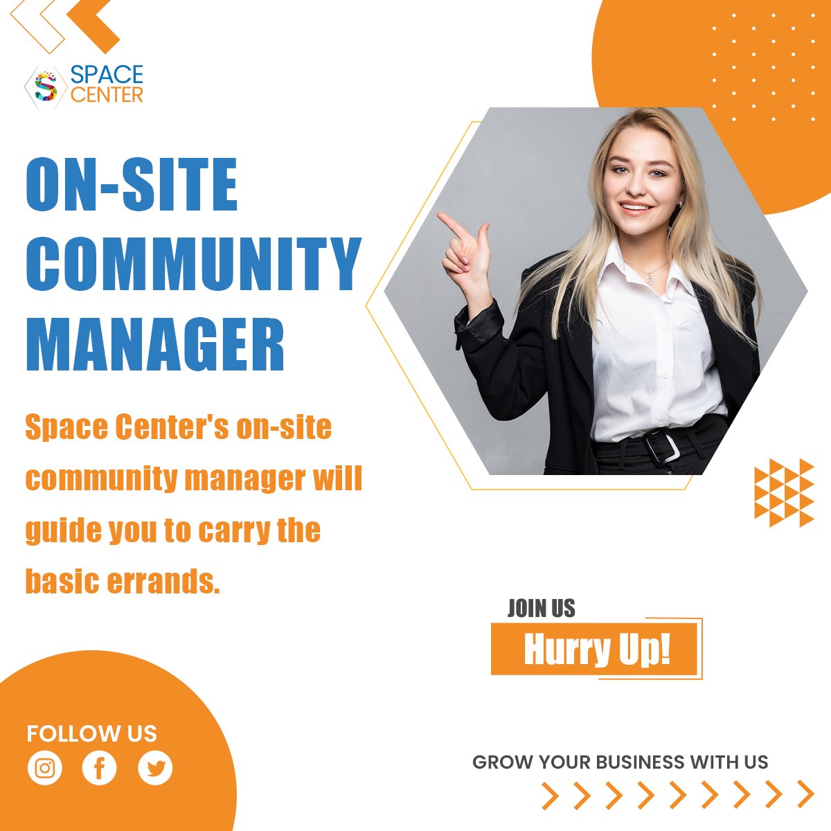SpaceCenter360's tweet photo. Space Center strives to provide you with the best possible services.

#coworking #spacecenter #spacecenterfaridabad #hybrid #onsitemanager #coworkingspace https://t.co/MLOEIlu1mY