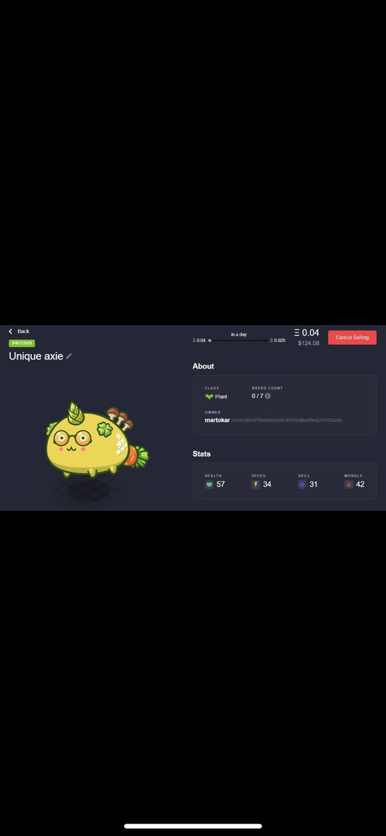 martokar888's tweet photo. Selling this 2 meta #axies
Dont miss them ❤️❤️
#AxieInfinity #axiemeta #AxiesUpdates #AxieScholarships https://t.co/Q72X89bBWi