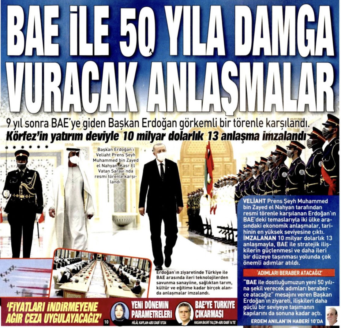 FirsatDedektif's tweet photo. "Darbeci, terör destekçisi, şerefsiz" BAE,

Şimdi "dost" BAE oldu. https://t.co/kPO8U5pScl