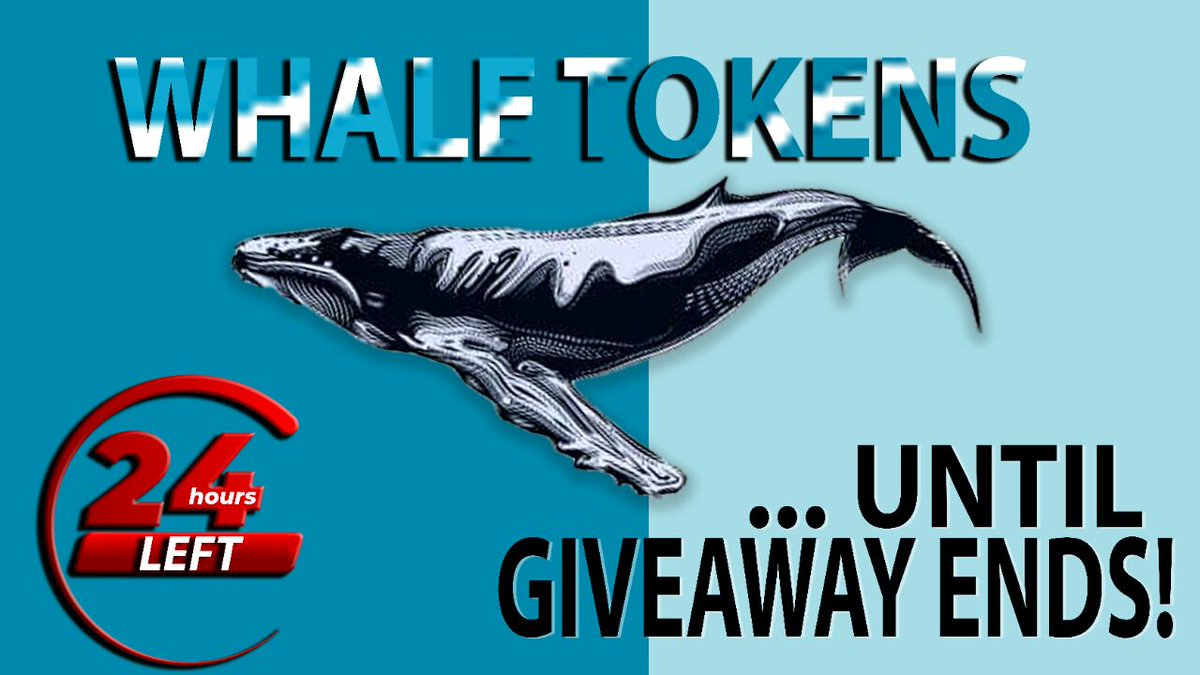 CryptoDuke6's tweet photo. @coinbase WHALE 🐋
@Oceantokens base token with a great potential. It's the last and biggest ocean creature named token with a lot of environmental benefits
And they are also do #Giveaways Among their top holders of this token so don't miss this to get rewards only for holding WHALE 🪙 https://t.co/osWzECogC6