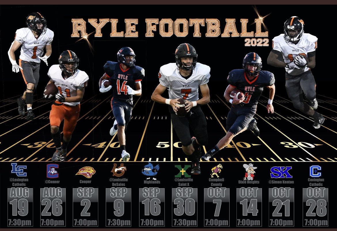 Ryle Football:  Welcome to 2022!