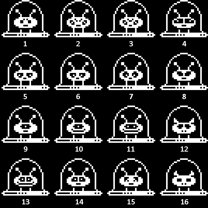 Did you know that the final boss for "Nothing" was chosen 1 out of 16?🙂Which one do you like best?😉Maybe make a separate game about them?
#zxspectrum #nothing #gamedev #indiedev