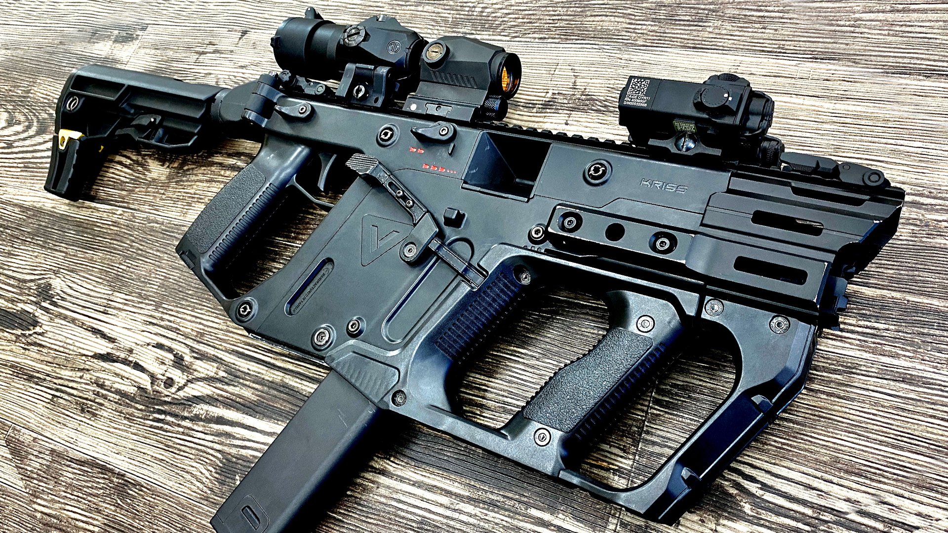 KRYTAC クリスベクター 電動ガン ストライクレイルセット KRYTAC クリスベクター 電動ガン ストライクレイルセット