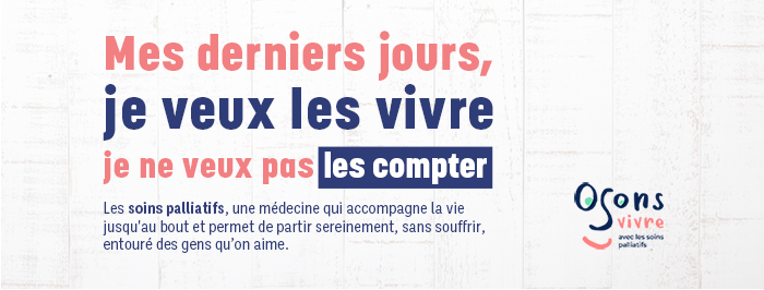 asso_SFAP's tweet photo. lancement du site https://t.co/VH5DP24Ncy
Un site à partager, un site à visiter, un site pour témoigner et s'informer
Cette campagne vise informer sur ce que sont les soins palliatifs, orienter, conseiller, expliquer. 
#osonsvivre.fr https://t.co/CFdI6MQDoe