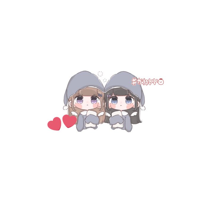 ペア画のtwitterイラスト検索結果