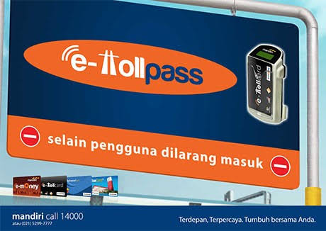 Resiko tidak punya e-tollpass ya harus puter balik, meskipun sudah sampai di depan gerbang masuk, terpaksa harus mencari jalan lain yg biasanya harus melalui jarak yang jauh berliku naik turun...