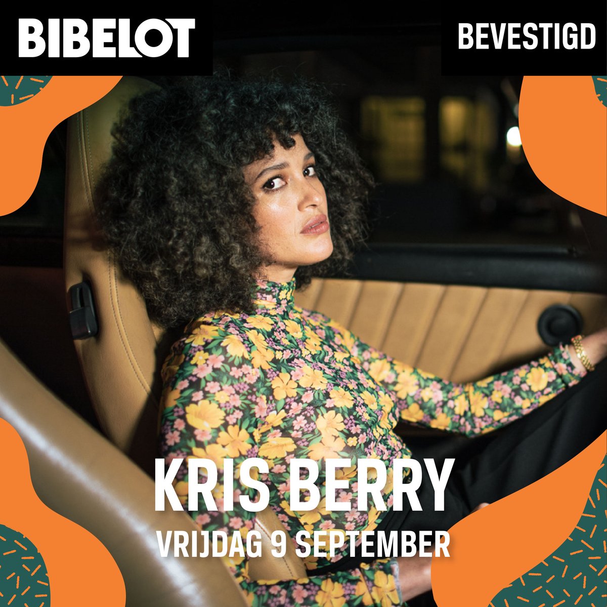 𝗕𝗘𝗩𝗘𝗦𝗧𝗜𝗚𝗗: Kris Berry: de De Caribisch-Nederlandse neo-soul zangeres is op vrijdag 9 september te zien in Bibelot! 
𝙏𝙞𝙘𝙠𝙚𝙩𝙨 𝙝𝙖𝙖𝙡 𝙟𝙚 𝙝𝙞𝙚𝙧: bibelot.net/agenda/kris-be…