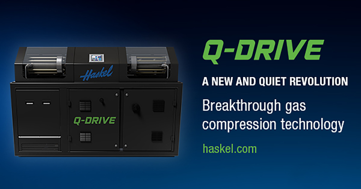 Haskel’s electric-driven servo-booster Q-Drive is the result of 75 years of compression experience to deliver unmatched value and the best industry performance. Jumpstart your high-pressure application - ask our engineers about Q-Drive. 
ow.ly/uCgU50HUhTW