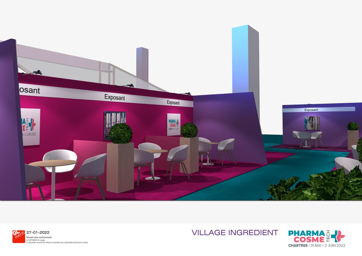 pharmacosmetech's tweet photo. #Nouveauté en 2022  ! Le Village Ingrédient fait son apparition à #Chartres et mettra l'accent sur l'innovation et les futures tendances du secteur https://t.co/3fLxSqiZB6