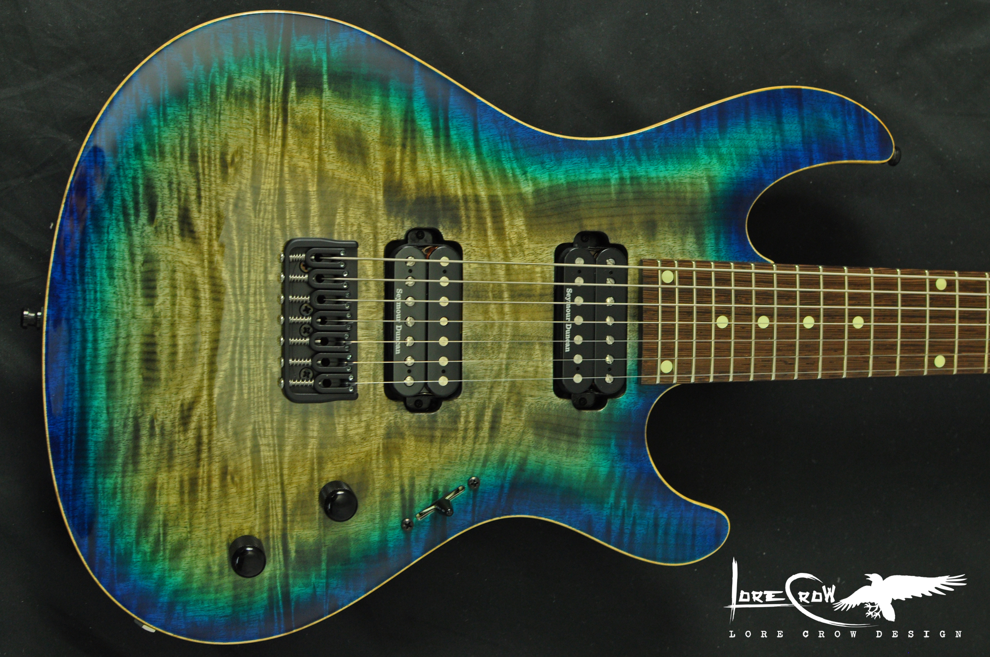 7弦 LORE CROW LCG-002 ベアナックルAftermath搭載 LORE CROW LCG-002