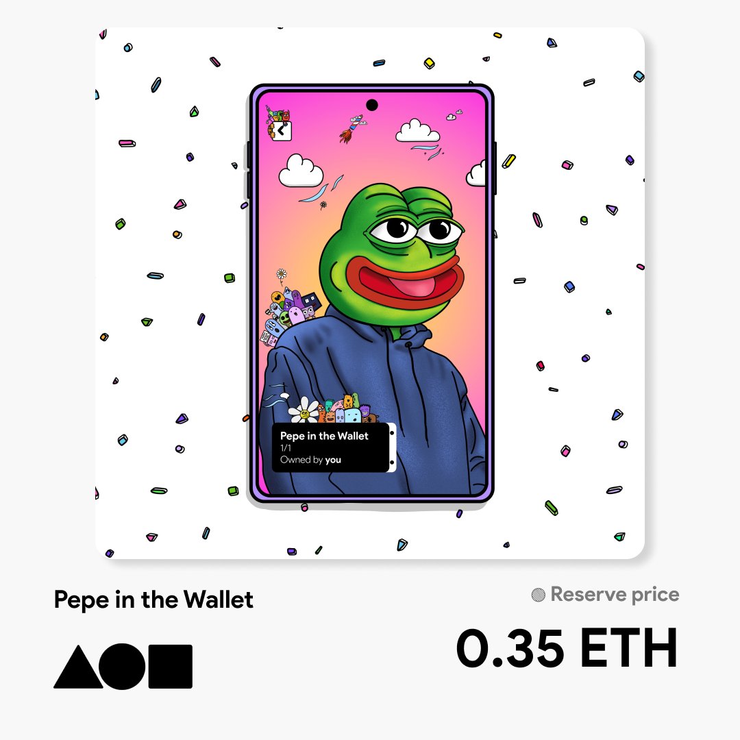 candanart's tweet photo. Proud that I finished drawing "Pepe in the Wallet" 🐸
Inspired by #pepethefrog - 0.35 $ETH reserve price on @withFND 🌐

https://t.co/KZfBcF5xgm

#NFT #NFTCommunity #NFTs #pepe #pepefrog #PEPEnft https://t.co/oSmXkLt8Qb