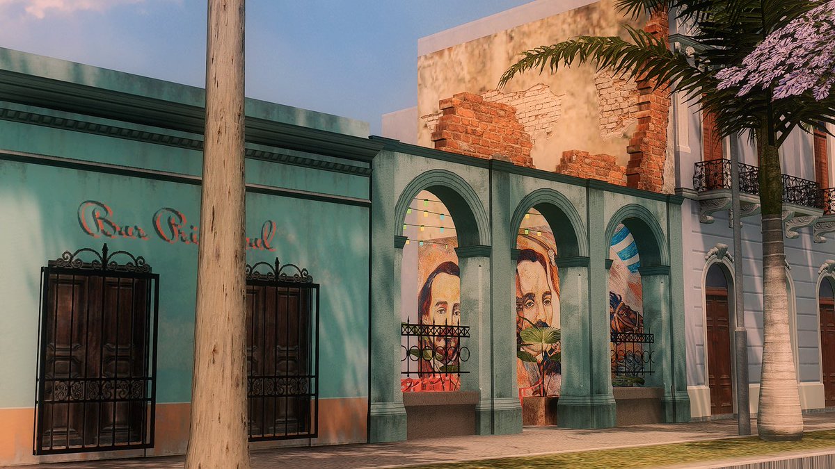 PeterBar11's tweet photo. A afternoon in the Bar Principal… 🇨🇺🌴🍹@ColossalOrder @CitiesSkylines 

#Arancazuelaz #CitiesSkylines #Cities_PDX https://t.co/dfoCYVcm2k