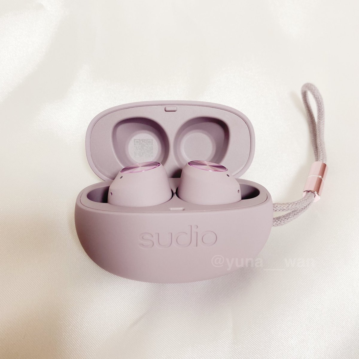 yuna__wan's tweet photo. sudio T2🎧💫@sudio_jp5 

2/15から発売の新色ライラックの色味が可愛いの💜☁️ノイキャンも出来て高音質なのもめちゃくちゃいい😌充電するの忘れることあるけど10分の充電で2時間再生出来るの便利すぎる🎶 https://t.co/LUjKp4QMwI