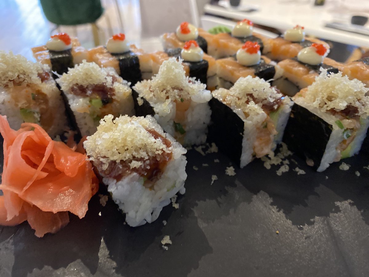 ⁦<a href="/CyrilRamaphosa/">Cyril Ramaphosa 🇿🇦</a>⁩ ⁦<a href="/PresidencyZA/">The Presidency 🇿🇦</a>⁩ we’d love you to join us to sample the fresh, innovative flavors of our #Ramaphosa , developed during lockdown 🍣 Please book good Sir, as at Salushi, you’re a real hit!