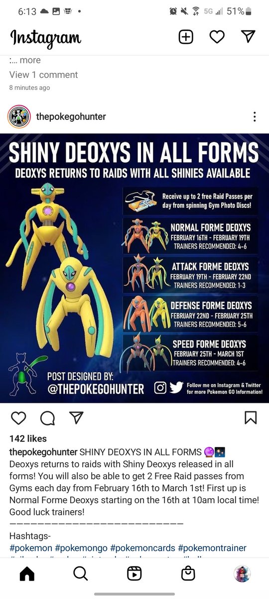HugolValentin's tweet photo. Oh boy I'm ready for some new legendary shinies finally.... ill be raiding after the normal form #hugosquad https://t.co/QJX0iIJtZI