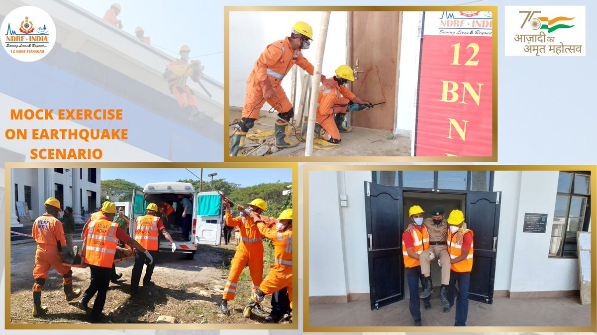 12bnndrf's tweet image. #12NDRF conducted Joint #MockExercises on #earthquake @Dimapur #Nagaland with district Administration.Various stakeholders of district participated in exercise to improve #preparedness on disaster management &amp;amp; Capacity Building .More than 224 persons were benefited.
@Neiphiu_Rio