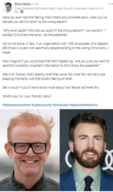DataConnectUK's tweet photo. Did you know that there are 31,000 James Smiths in the USA alone?
#DidYouKnow #TechTuesday #CyberSecurity #DataBreach #ITSecurity #InfoSec #DataLoss #HumanLayerSecurity #ChrisEvans #EmailSecurity https://t.co/6iCoeUVbOd