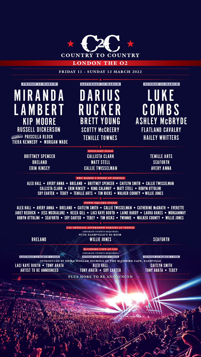 Can’t wait to be back in 🇬🇧 for <a href="/C2Cfestival/">Country2Country</a> next month!