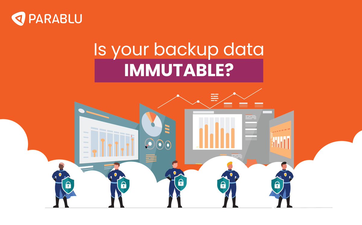 ParabluInc's tweet photo. Is your #backup data #immutable? Why does Data Immutability hold high importance for data integrity? https://t.co/aauHuaxQrz 

#DataSecurity #DataImmutability https://t.co/7iGUjK94TV