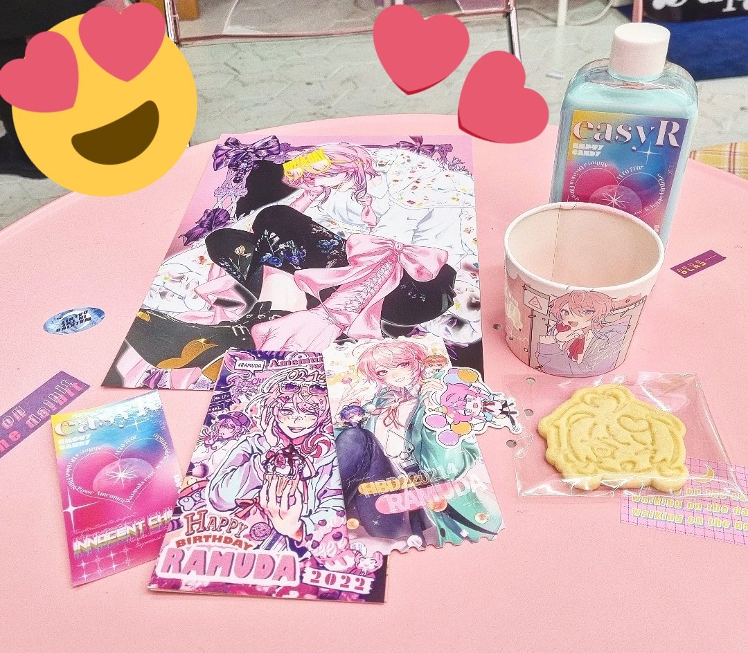 _cartho's tweet photo. #HAPPY_RAMUDA_DAY
#생일까지_사탕은_충분해
라무다 생카 다녀왔어요!! 카페 인테리어 너무너무 예쁘고 라무다랑 너무 잘 맞았어요!!!💕💕 특전들도 너무너무 마음에 들어요!!!🍭 생카 열어주셔서 감사합니다!😊 재미있게 잘 즐기고 왔어요! https://t.co/yJG79hEigw