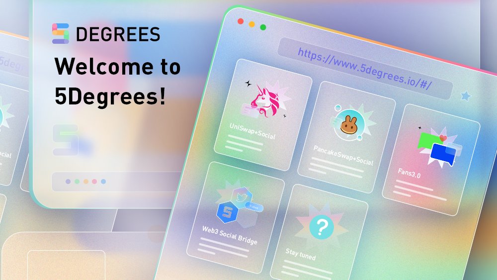5Degrees_'s tweet image. Can&apos;t wait to meet my #web3 friends.