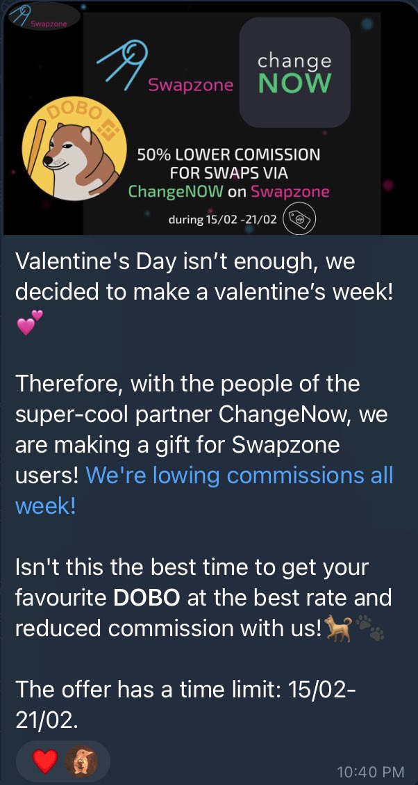 No horni… only #dobos… grab your #dogebonk on 50% lower commissions straight into your credit / debit card this week.