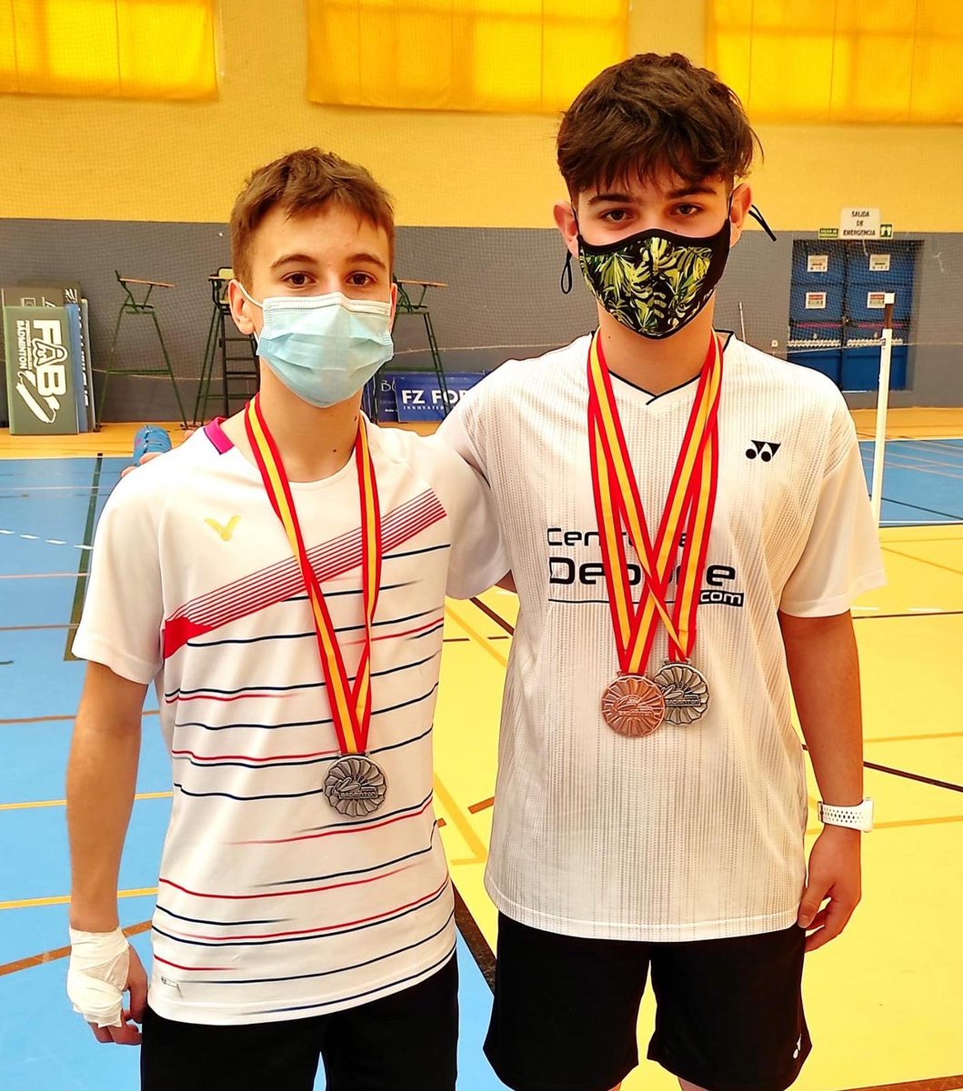 Dos platas y un bronce para Raul Bergua y Gonzalo Isabal en el Andalusian Internacional Open U15.