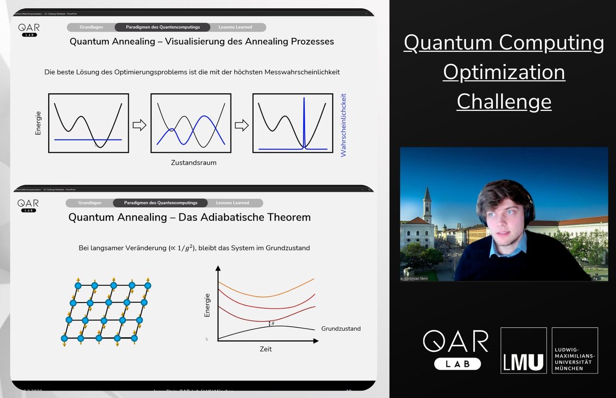 QARLab's tweet photo. Our students at @LMU_Muenchen had executed one use case of each company on three #quantum computers and one quantum-inspired computer.
A big thanks to all involved students and to our industrial partners @Bayer, @Evonik, @EON_SE_en

More informations here:
https://t.co/Wz4kOtMcvz https://t.co/lfUUXM6eLl