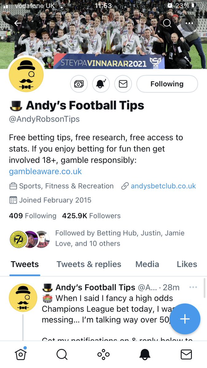 richclark77's tweet photo. @AndyRobsonTips https://t.co/6dYM74K4zP
